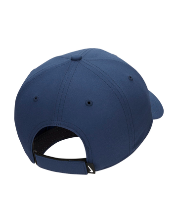 Nike Dri Fit Club Structured Swoosh Golf Cap - Navy