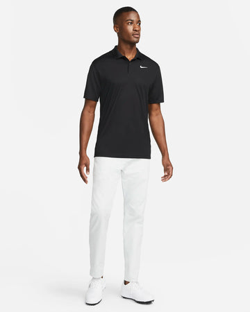 Nike Dri-FIT Victory Polo with Bisque Logo - Black