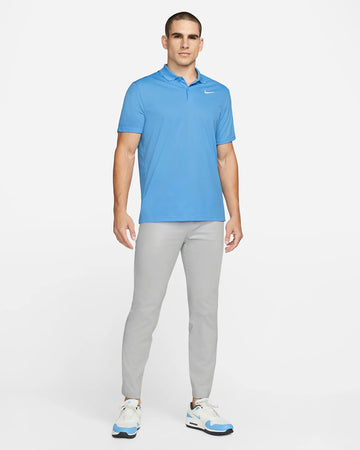 Nike Dri-FIT Victory Polo with Bisque Logo - University Blue