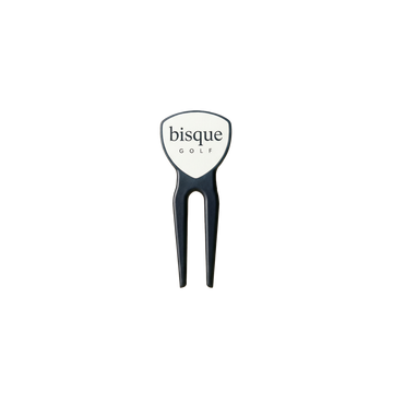 Bisque Golf Divot Tool with Ball Marker - Black