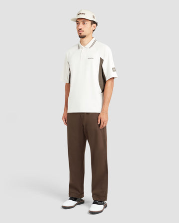 Manors Golf Stableford Trousers - Hickory Brown