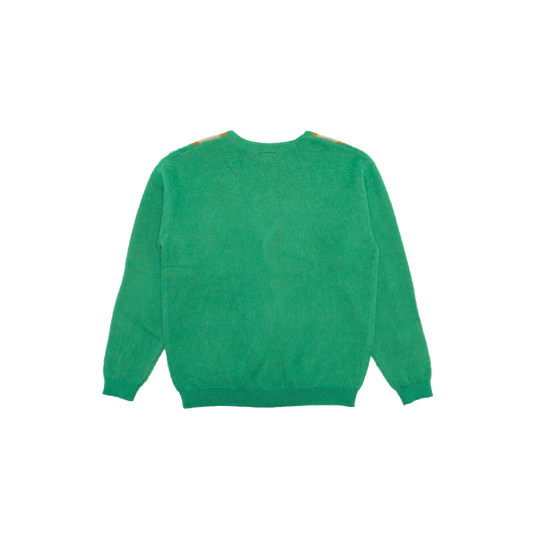 Students Golf Ellis Mohair Cardigan "Green"