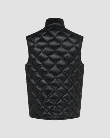 Manors Golf Argyle Pertex Gilet - Black