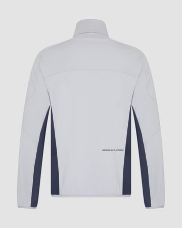 Manors Quarter Zip Tech Blue