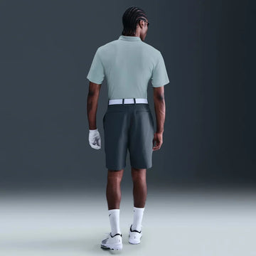 Nike Dri-FIT Victory Polo with Bisque Logo - Ocean Cube/White