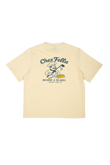 Fella Golf Butter Bistro Graphic T-Shirt - Yellow