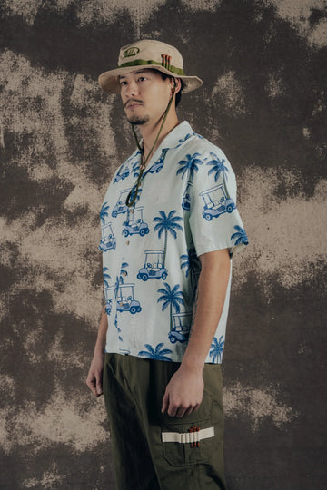 Fella Golf Bruno Camp Shirt - Tropical Golf