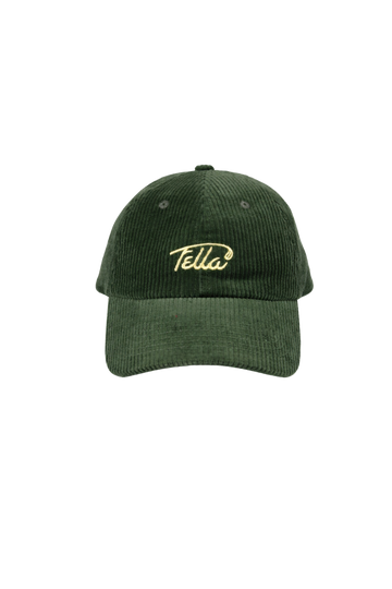 Fella Golf Cozy Corduroy Cap - Pine Green
