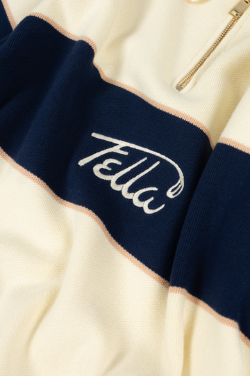 Fella Golf Boris Quarter-Zip - Navy