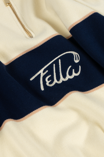 Fella Golf Boris Quarter-Zip - Navy