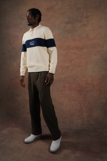 Fella Golf Boris Quarter-Zip - Navy