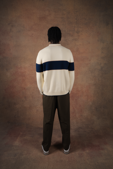 Fella Golf Boris Quarter-Zip - Navy