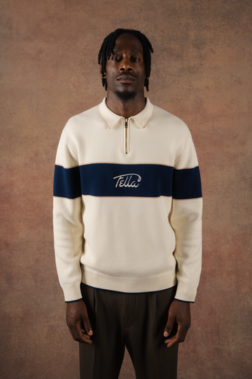 Fella Golf Boris Quarter-Zip - Navy