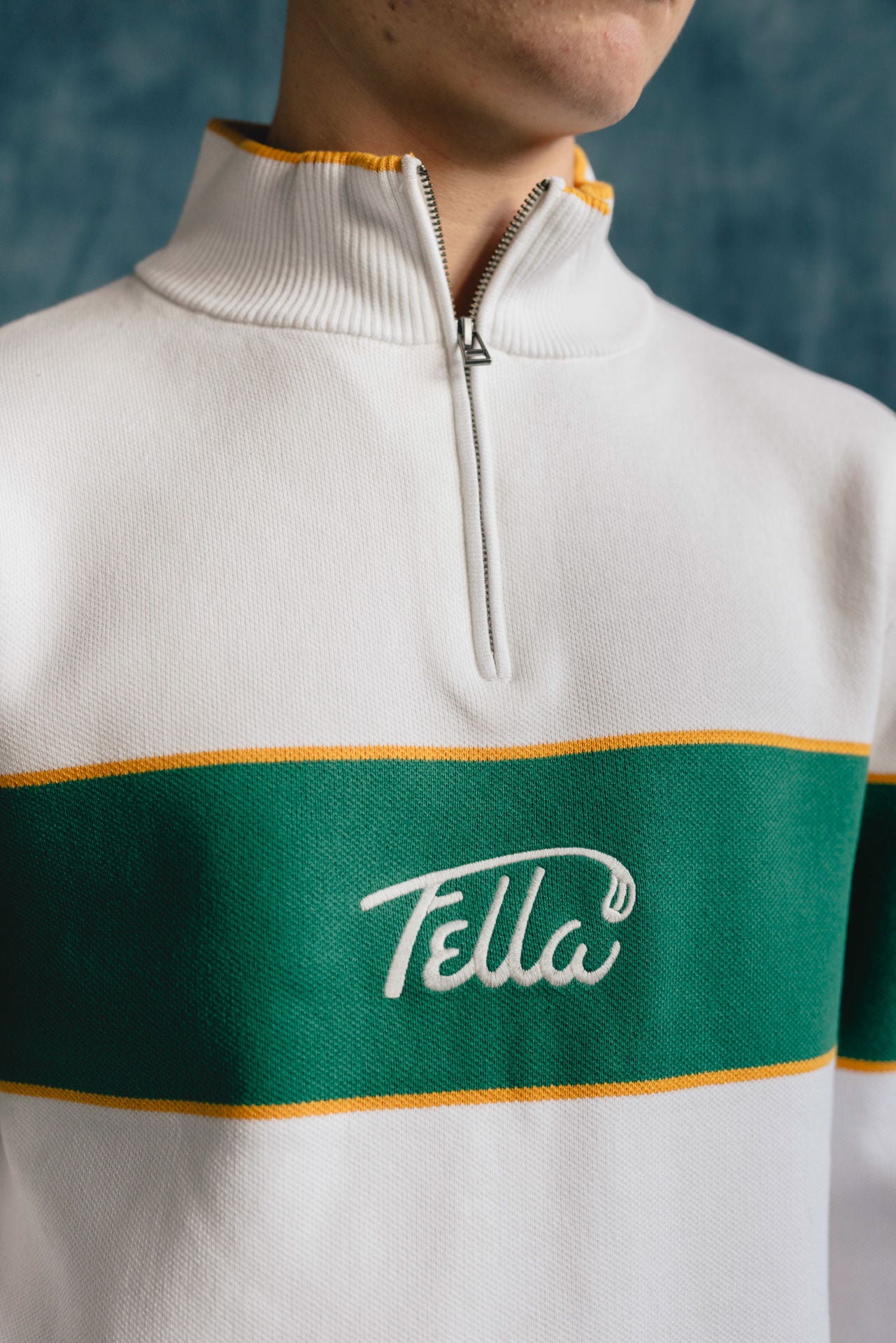 Fella Golf Boris Quarter-Zip Sweater – Bisque Golf