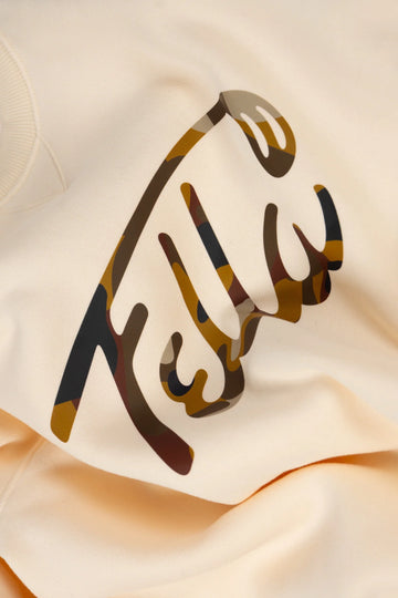 Fella Golf Gavan Oversized Crewneck Sweater -  Ivory