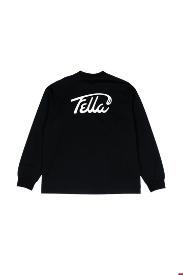 Fella Golf Long Sleeve Mockneck Shirt - Black