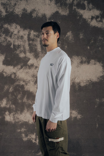Fella Golf Long Sleeve Mockneck Shirt - White