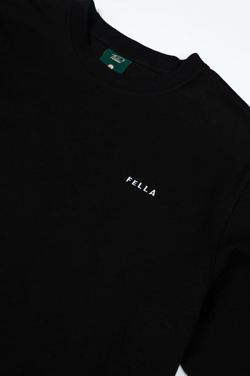 Fella Golf Logo Tee - Black