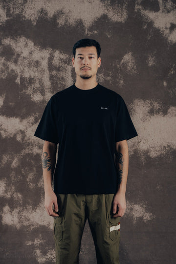 Fella Golf Logo Tee - Black