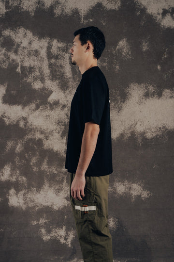 Fella Golf Logo Tee - Black