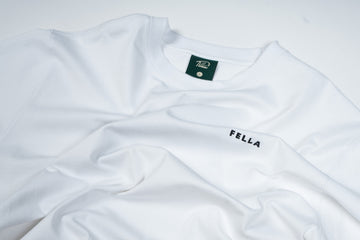 Fella Golf Logo Tee - White