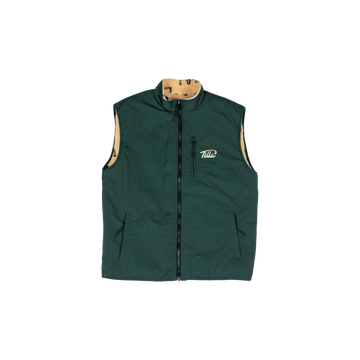Fella Golf Reversible Body Warmer - Hunter Green