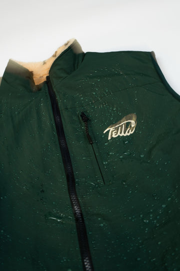 Fella Golf Reversible Body Warmer - Hunter Green