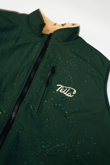 Fella Golf Reversible Body Warmer - Hunter Green