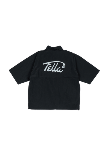 Fella Golf Wyatt Reflective Windshirt - Black