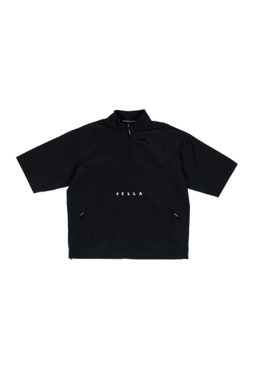 Fella Golf Wyatt Reflective Windshirt - Black