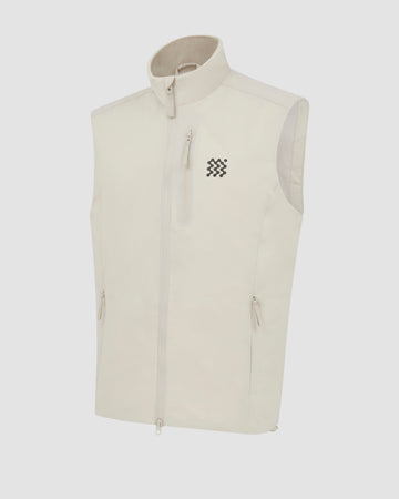 Manors Insulated Course Gilet - Ivory