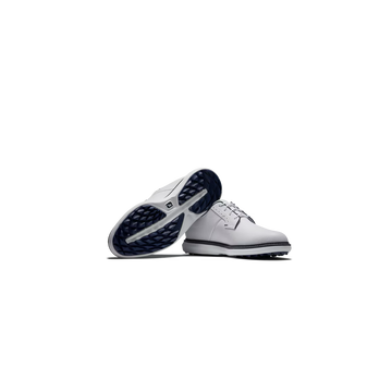 FootJoy Traditions Spikeless Blucher - White/Navy – Bisque Golf FootJoy Traditions Spikeless Blucher - White/Navy – Bisque Golf