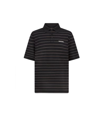 Manors GOAT Pique Polo 2.0 - Black - front