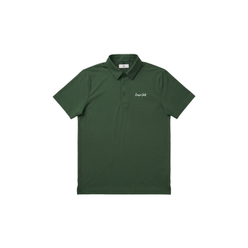 Bisque Golf Solid Performance Polo - Masters Green