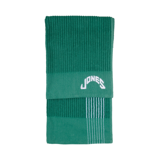 Jones Tour Towel - Green/White