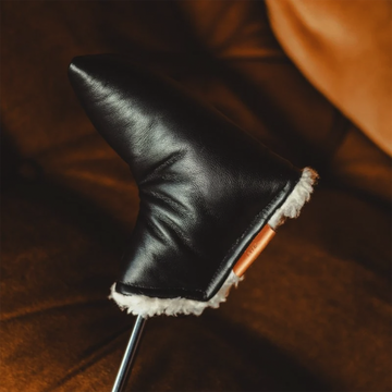 Fyfe Golf GT Phantom Black Leather Blade Putter Cover