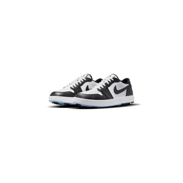 Air Jordan 1 Low G Spiked Golf Shoes - White/White/Black