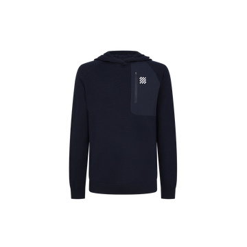 Manors Golf Merino Tech Hoodie - Midnight