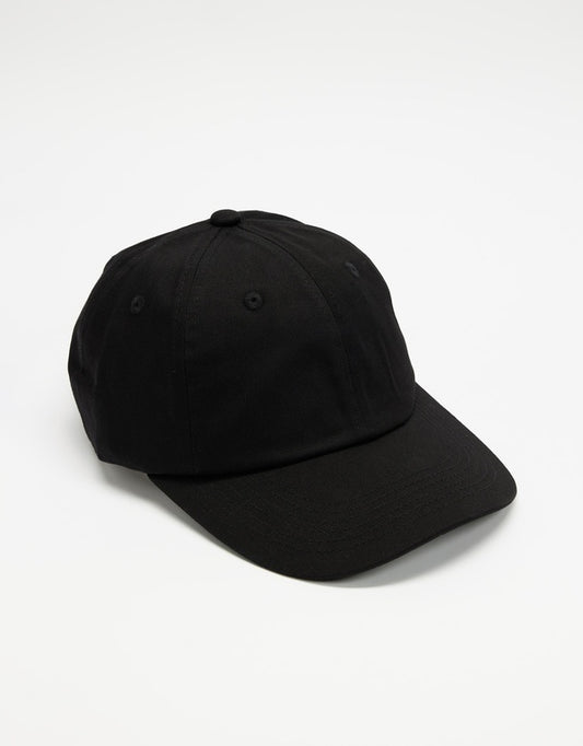 Malbon Evergreen Washed Cotton Twill Hat - Black
