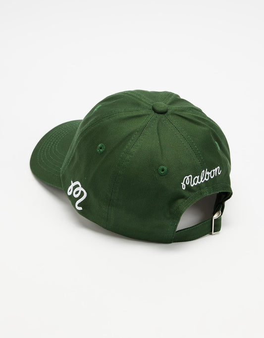 Malbon Evergreen Washed Cotton Twill Hat - Green
