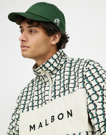 Malbon Evergreen Washed Cotton Twill Hat - Green