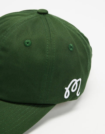 Malbon Evergreen Washed Cotton Twill Hat - Green