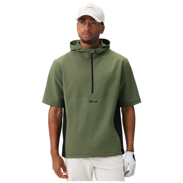 Macade Olive Green Wind Shirt