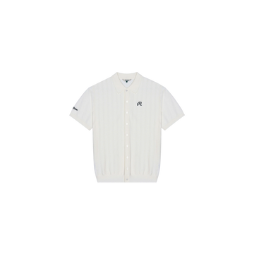 Malbon Crosscut Polo - Ivory