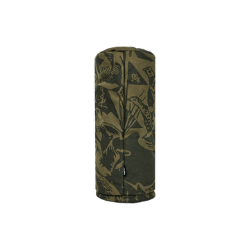 Malbon Department of Game Driver Cover - Wildlife Print Olive - achterkant