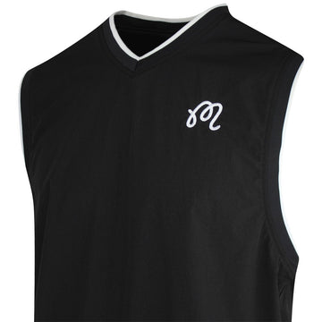 Malbon Evergreen Vest - Black, detail