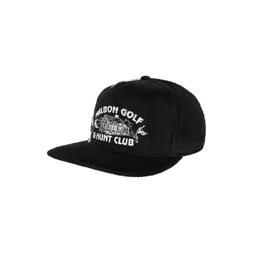 Malbon Golf and Hunt Club Snapback - Black - zijkant