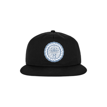 Malbon Insignia Snapback - Black