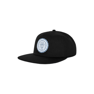 Malbon Insignia Snapback - Black