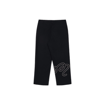 Malbon Twill La Perla Pant - Black